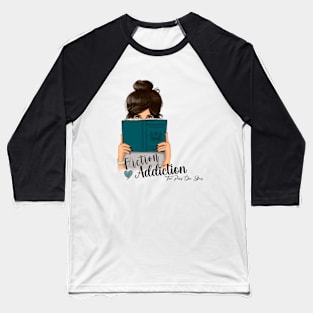 Fiction Addiction Baseball T-Shirt